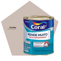 Tinta Coral Rende Muito Paredes e Tetos Ovelha 800ml