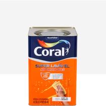 Tinta Coral Super Lavável Cor Branco 18L