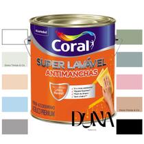 Tinta Coral Super Lavável Paredes e Tetos 3,2L