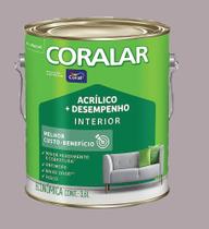 Tinta Coralar Acrílico Dia Nublado Cinza 3,6l Coral