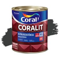 Tinta Coralit Ultra Resist Preto Fosco 1/4 900Ml