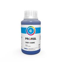 Tinta Corante Profeel C9021 250ml Cyan Compatível com Impressora Canon Mega Tank G2110 G2160 G3160 G3100 G3110 G3111 G4100 G4110 G4111 G6010 G7010