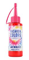 Tinta Corante Tecido Tie Dye Vermelho 60ml Tai Dai - Acrilex