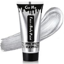 Tinta Corporal Go Ho 70 ml Prata Cremosa Lavável Tinta Corporal Go Ho 70 ml Prata Cremosa Lavável