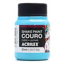 Tinta Couro Acrilex Shake Paint 37 ml Azul Celeste