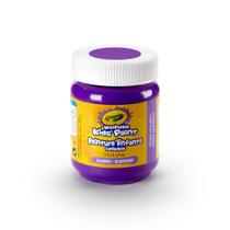 Tinta Crayola lavável para crianças violeta 60mL