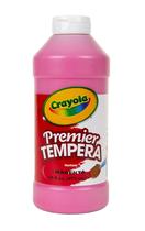 Tinta Crayola Premier Tempera Magenta 473 ml para crianças não tóxica