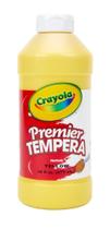 Tinta Crayola Premier Tempera Yellow 473 ml para crianças não tóxica Tinta Crayola Premier Tempera Yellow 473 ml para crianças não tóxica