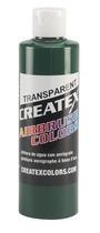 Tinta Createx 5109-08 para aerógrafo, verde transparente, 237 ml