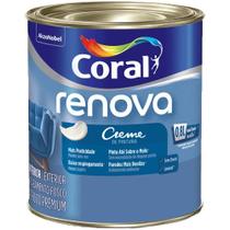 Tinta Creme Renova 800ml Branca - 5299826 - CORAL