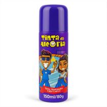 Tinta Da Alegria Spray Infantil Cabelo Maluco Roxo 150ml