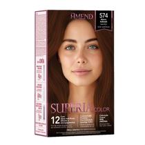 Tinta De Cabelo Amend Superia Color 574 Marrom Acobreado Tinta De Cabelo Amend Superia Color 574 Marrom Acobreado