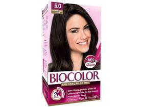 Tinta de Cabelo Biocolor Castanho Claro - Luxuoso 5.0