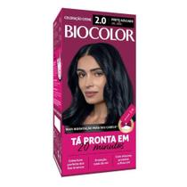 Tinta de Cabelo Biocolor Creme Mini Kit 2.0 Preto Azulado Incrível Tinta de Cabelo Biocolor Creme Mini Kit 2.0 Preto Azulado Incrível