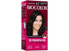 Tinta de Cabelo Biocolor - Marrom Escuro da Moda 4.7 100ml