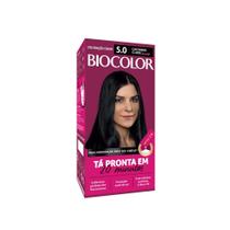 Tinta de Cabelo Biocolor Mini Kit Castanho Claro Luxuoso 5.0