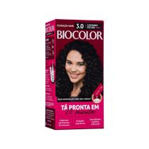 Tinta de Cabelo Biocolor Mini Kit Castanho Escuro Chic 3.0
