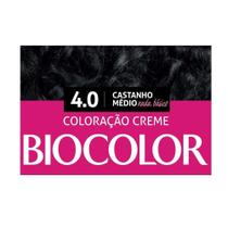 Tinta de Cabelo Biocolor Mini Kit Castanho Malícia 4.0