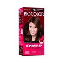Tinta de Cabelo Biocolor Mini Kit Louro Arraso 7.0