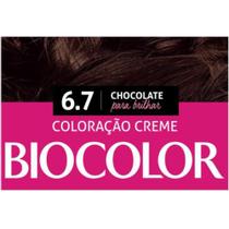 Tinta de Cabelo Biocolor Mini Kit Marrom Natural Irresistível 6.7 Tinta de Cabelo Biocolor Mini Kit Marrom Natural Irresistível 6.7
