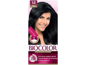 Tinta de Cabelo Biocolor - Preto Fundamental 1.0 100ml