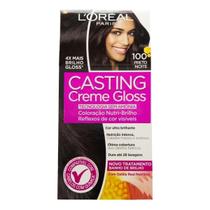 Tinta de Cabelo Casting Creme Gloss 100 Preto Noite L'Oréal Tinta de Cabelo Casting Creme Gloss 100 Preto Noite L'Oréal