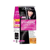 Tinta de Cabelo Casting Creme Gloss de LOréal Paris 200 Preto 246g