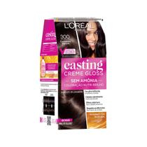 Tinta de Cabelo Casting Creme Gloss de LOréal Paris 300 Castanho Escuro 246g