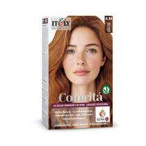 Tinta de Cabelo Coloritá Itely Louro Claro Dourado Cobre 8.34