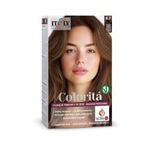 Tinta de Cabelo Coloritá Itely Louro Escuro Marrom 6.7