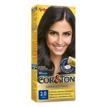 Tinta de Cabelo Cor&Ton 2.0 Preto 50g Tinta de Cabelo Cor&Ton 2.0 Preto 50g