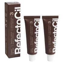 Tinta de Cabelo em Creme RefectoCil Professional Natural Brown - Pacote com 2 Unidades Tinta de Cabelo em Creme RefectoCil Professional Natural Brown - Pacote com 2 Unidades