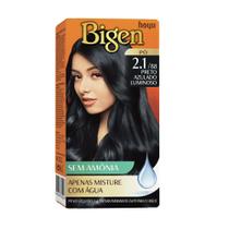 Tinta de Cabelo em Pó Bigen 2.1 Preto Azulado Luminoso 6 g Tinta de Cabelo em Pó Bigen 2.1 Preto Azulado Luminoso 6 g