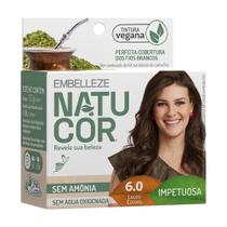 Tinta de Cabelo em Pó Natucor Pequena 6.0 Louro Escuro Tinta de Cabelo em Pó Natucor Pequena 6.0 Louro Escuro