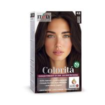 Tinta de Cabelo Itely Coloritá 4.0 Castanho Médio 50g Tinta de Cabelo Itely Coloritá 4.0 Castanho Médio 50g