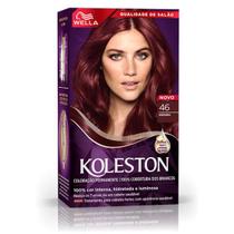 Tinta De Cabelo Kit Koleston Cor Borgonha 46 Wella