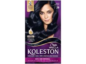 Tinta de Cabelo Koleston Preto Azulado 28