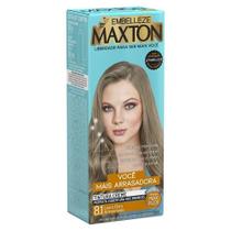 Tinta de Cabelo Maxton 8.1 Louro Sueco