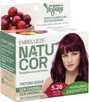Tinta de Cabelo Natucor Naturalmente Enigmática Marsala Escuro 5.26 Tinta de Cabelo Natucor Naturalmente Enigmática Marsala Escuro 5.26
