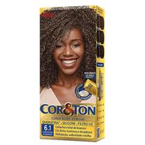 Tinta de Cabelo Permanente Cor&Ton Niely - Louro Escuro Acinzentado 6.1 Tinta de Cabelo Permanente Cor&Ton Niely - Louro Escuro Acinzentado 6.1