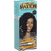 Tinta de Cabelo Preto Intenso Profundo 1.110 Maxton Tinta de Cabelo Preto Intenso Profundo 1.110 Maxton