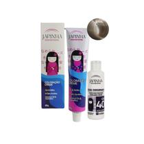 Tinta de Cabelo sem Amônia 12.89 Blond Perola Especial + Ox 40 Vol Japinha