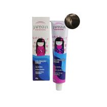 Tinta de Cabelo sem Amônia 6.0 Louro Escuro - Japinha Color Tinta de Cabelo sem Amônia 6.0 Louro Escuro - Japinha Color