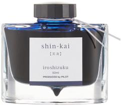 Tinta de caneta-tinteiro Pilot Iroshizuku Shin-Kai Deep Sea 50 ml Tinta de caneta-tinteiro Pilot Iroshizuku Shin-Kai Deep Sea 50 ml
