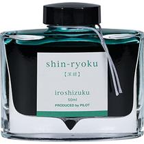 Tinta de caneta-tinteiro PILOT Iroshizuku Shin-Ryoku Forest Green 50mL