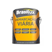 Tinta De Demarcação Sinalização Acrílica Viária Amarela Estacionamento Resistente 3,6l