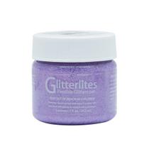 Tinta de glitter flexível Angelus Glittercoat Lavanda 30ml