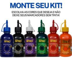 Tinta De Marcador Para Quadro Branco 5 Frascos De 250ml Cada