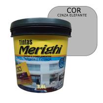 Tinta de Parede Látex Standard 3,6Litros Cor Cinza Elefante