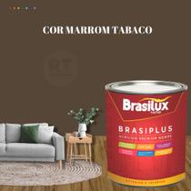 Tinta de Parede Marrom 800ml Brasiplus Fosca